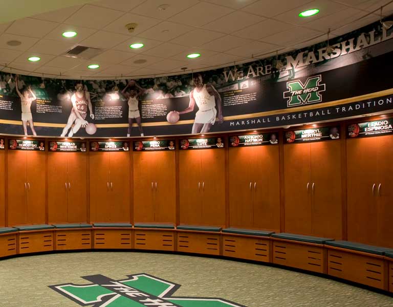 Athletic Wood Lockers